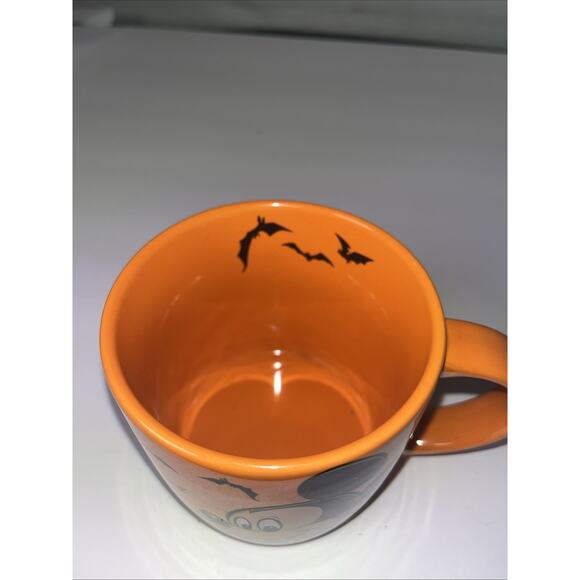 Rare Disneyland Halloween Mickey Mouse Vampire Boo To You Coffee Mug Cup Lustre - Picture 3 of 7